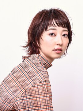 ピークアブー アヴェダ アトレ恵比寿(PEEK-A-BOO AVEDA) スウィングショート×ショートバング 大野浩司