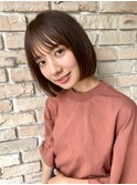 【mee.】ブチ　かわいいシンプルボブ