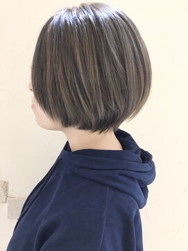 アンジュ 大豆島店(ange) グレイッシュボブ[30代40代50代60代]