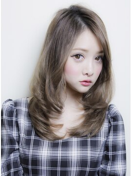 ヘアリゾートユア 新大久保店(hair resort YuA) グレースアッシュで艶ガール
