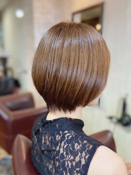 ボレロ(bolero) 【bolero】ショートボブ×イエローベージュ