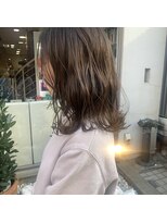 ヘアーアンドメイク シーク 八王子(HAIR&MAKE SeeK) アッシュベージュ ミルクティー ブリーチなし