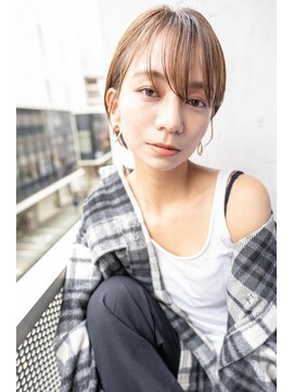 クラン(clan) 前下がりボブ/モテ髪カタログ/小顔に見せるヘア/前髪カット