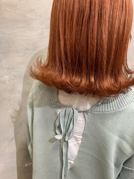 ロア 福岡天神本店(LORE) ハイトーン/オレンジベージュ/nana