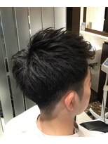 エヌドットバーバー ギンザ(N.BARBER GINZA)&nbsp;毛束感 ショート　　／くせ毛カット／レイヤーカット／かき上げ