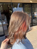 リミックス 南国店(remix)&nbsp;春カラーオレンジベージュ