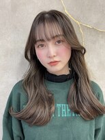 ロンドアヴァントゥス 池袋(Lond aventus)&nbsp;ショコラベージュ、韓国レイヤーくびれヘア