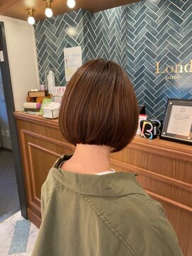 ロンドプロフィール 浦和(Lond profil) 蒲生優 【前下がりボブ、ショコラベージュ】