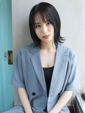 バース(BIRTH) 天神【BIRTH】ダークラベンダーアッシュ×外ハネミディ　1