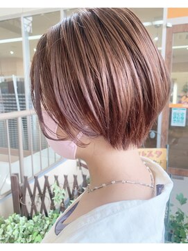 エイム ヘアメイク 横川店(eim HAIR MAKE) orange beige