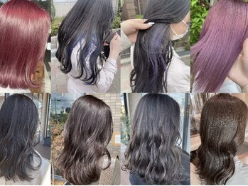 スピンヘア SOCOLA塚口店(Spin hair)の写真/”こだわり抜くデザインカラー”美容液をたっぷり配合し、艶感ある美しい染め上がりへ◇