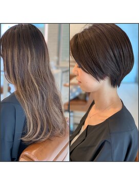ジーナハーバー(JEANA HARBOR) くせ毛でも短くできます！ご相談ください！