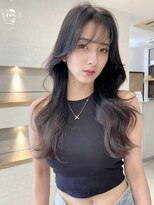 アリュウル 表参道 青山(Allure)&nbsp;韓国ロング　アイロン38ミリ　韓国巻き　20代30代　グレージュ