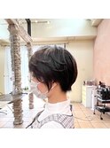 丸みショート