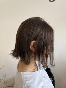 レポヘアー(Repos hair) 20代30代大人かわいいショートボブｘ小顔ひし形パーマ