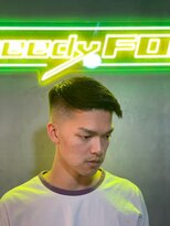 グリーディーフォックス 三軒茶屋(GreedyFOX)&nbsp;波巻き/マッシュパーマ/ウルフ/ハイライト<理容室>三軒茶屋