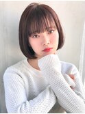 大人ミニボブ ぱつっとボブ 似合わせカット 博多ショート 福岡