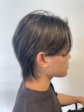 ニアウ 伊勢崎連取店(Niau) メンズマッシュウルフニュアンスパーマ