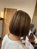 【Sランク】リタッチ（根元）カラー＋髪質再生ケア＋スタイリング12500→8500