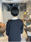 えりあしスッキリ丸みショート
