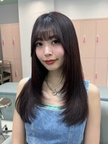 アール 横浜(R)&nbsp;【ユゲミナミ】ロングヘア＊暗髪レイヤーカット