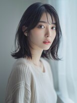 アルトリスト(Altruist Aging×HAIR&SPA)&nbsp;★ダークアッシュ大人ガーリーボブ着物ミディアムレイヤーカット