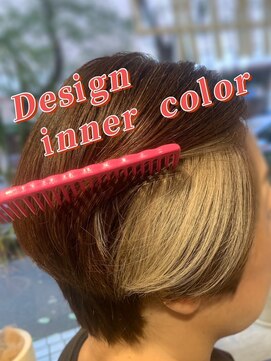 アース 武蔵境店(HAIR & MAKE EARTH) デザインインナーカラー☆