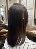 大人かわいいストレート