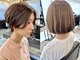 ボンド 三軒茶屋(Bond)の写真/明るい白髪染めでつくる白髪ぼかしが大人気＊明るく染まる白髪染めで透明感のある艶やかなお色味を実現。