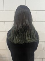 アルゴ 茅ヶ崎(ARUGO)&nbsp;ワンレンイルミナカラー/インナーカラー/イヤリングカラー