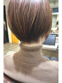 すっかり襟足ショート