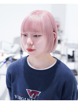 ハイブ 金沢(Hive) 10代20代ブリーチハイトーンピンクカラー