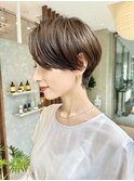大人ショート/ハンサムショート/ショートヘア/30代40代