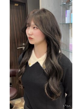 ジルバイジゼル(JILL by GiseL) ロング　グレージュ　ケアブリーチ