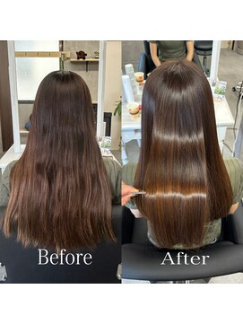 ウル バイ ドット(ulu by dot.) 【仁藤】髪質改善トリートメント/髪質改善カラー