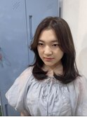 ＊ワンホンヘア＊ブリーチ無しダブルカラー＊透明感グレージュ＊