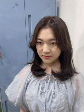 リアンドコー(Re&co) ＊yoshiya＊ワンホンヘア＊ブリーチ無しダブルカラー＊