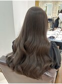 チョコブラウン  アッシュブラウン  透明感カラー