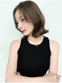 イメチェン外ハネボブ美髪ワイドバングレイヤーショート/池袋
