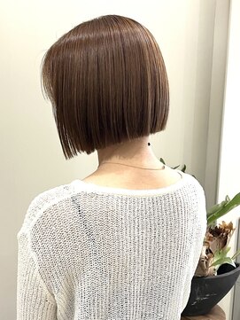 ヌース(NOUS) 【nous】ミニボブ/前下がりボブ/薬院天神警固今泉大名）