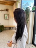 ブルーブラック/コリアンブラック/酸性ストレート