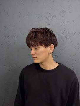 プライズ アイリス 池袋東口店(prize Iris) ラウンドマッシュのオレンジカラー！メンズカラー/池袋/池袋東口