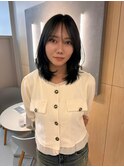 20代30代ダークオリーブグレーミディアムレイヤー
