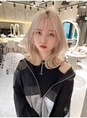 黒髪カタログ/オリーブグレー/小顔に見せるヘア/クラゲヘアー