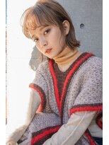 レゴ(REGO) #小顔黒髪クラゲヘアーオリーブグレーココアベージュ