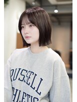 アンアミ キチジョウジ(Un ami Kichijoji)&nbsp;タッセルボブ×ラベンダーグレージュ　○堀越太真樹