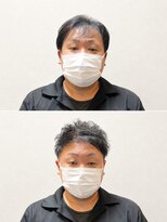 リライブ 飯田橋(RELIVE) 30代40代U字アップバングメンズショート飯田橋水道橋市谷神楽坂