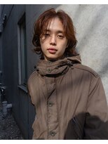 ガレージ バイ グリーン 表参道 原宿(Garage by green)&nbsp;【YUYA】ルーズシャドウボブウルフ