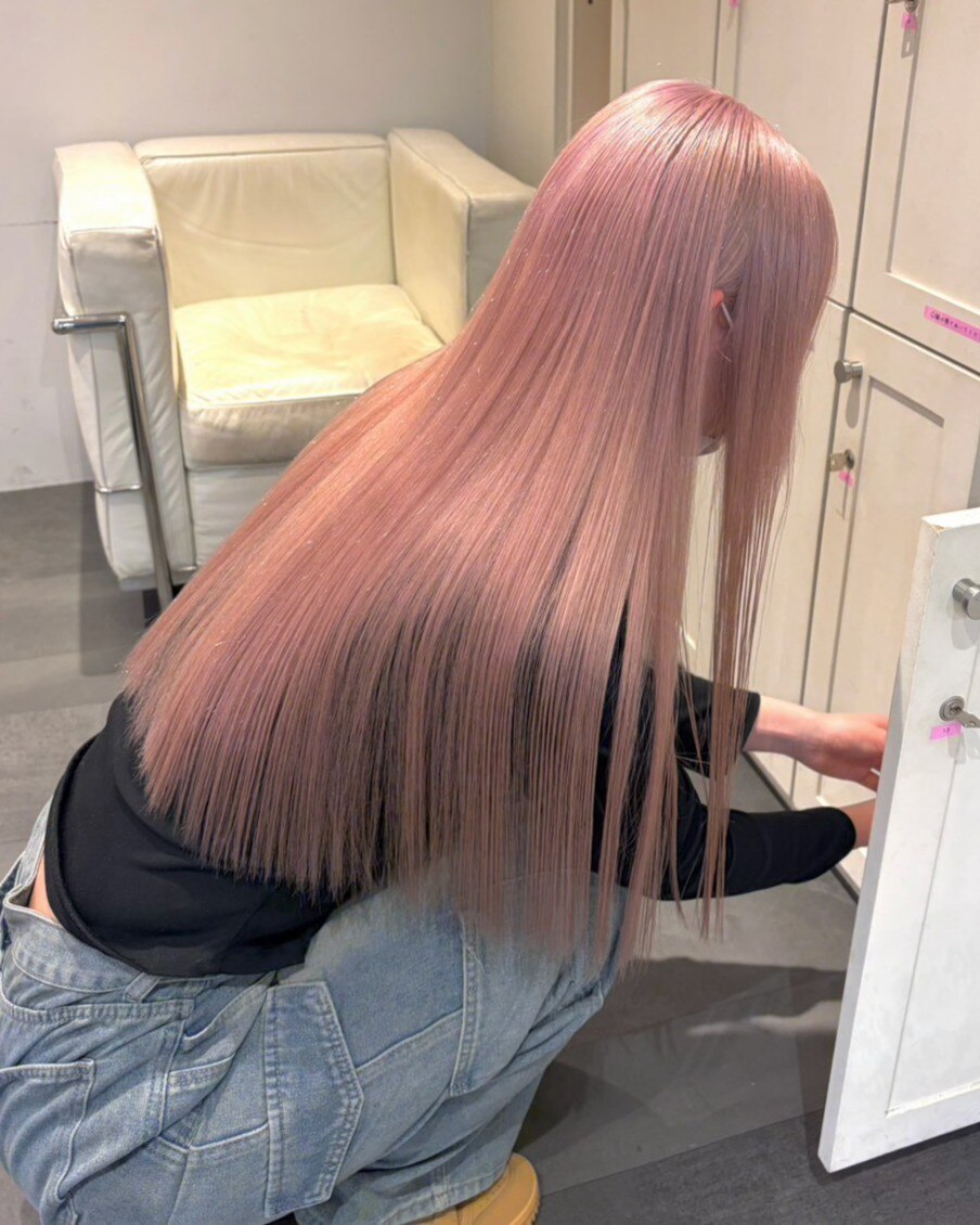 2026年秋】ピンクミルクティーベージュの髪型・ヘアアレンジ｜人気順