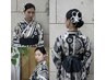 浴衣着付け＆ヘアセット￥13,000→￥9,900